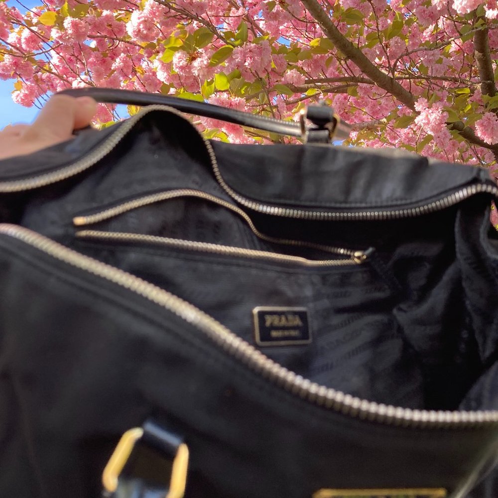 Prada Black Satchel Handbag